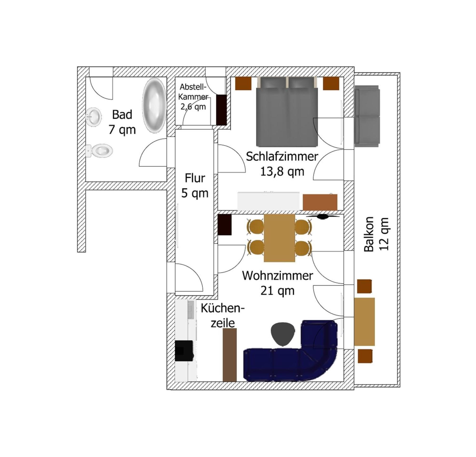 2-Zimmer Ferienwohnung "Am Waldrand" Schönwalde Екстериор снимка